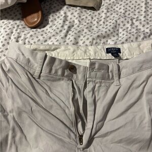 J. Crew Men's Light Gray Chinos
